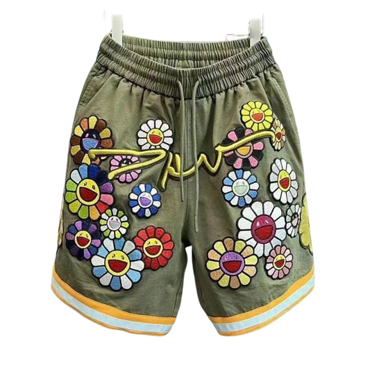 Shorts Street Flower Happ