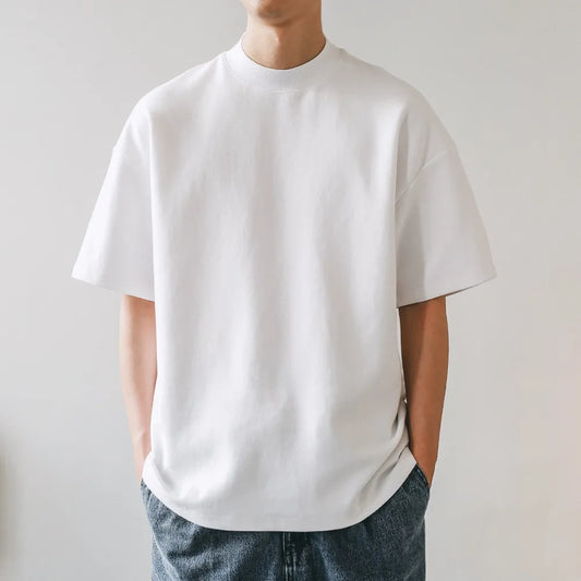 Camiseta Oversized Algodão Clean Casual